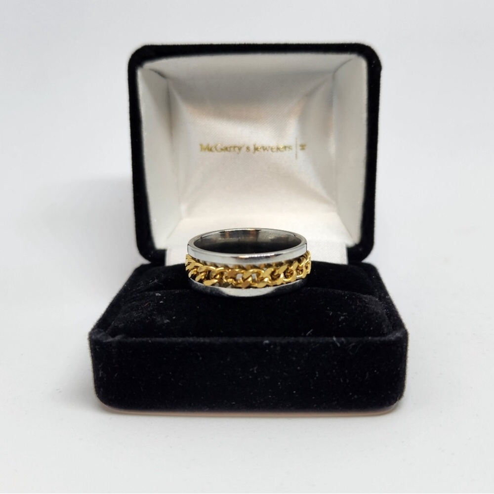 New Stylish Stainless steel gold Chain